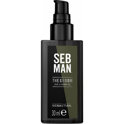 The Groom Hair & Beard Oil 30ml - BOMBOLA, Skäggolja, Seb Man